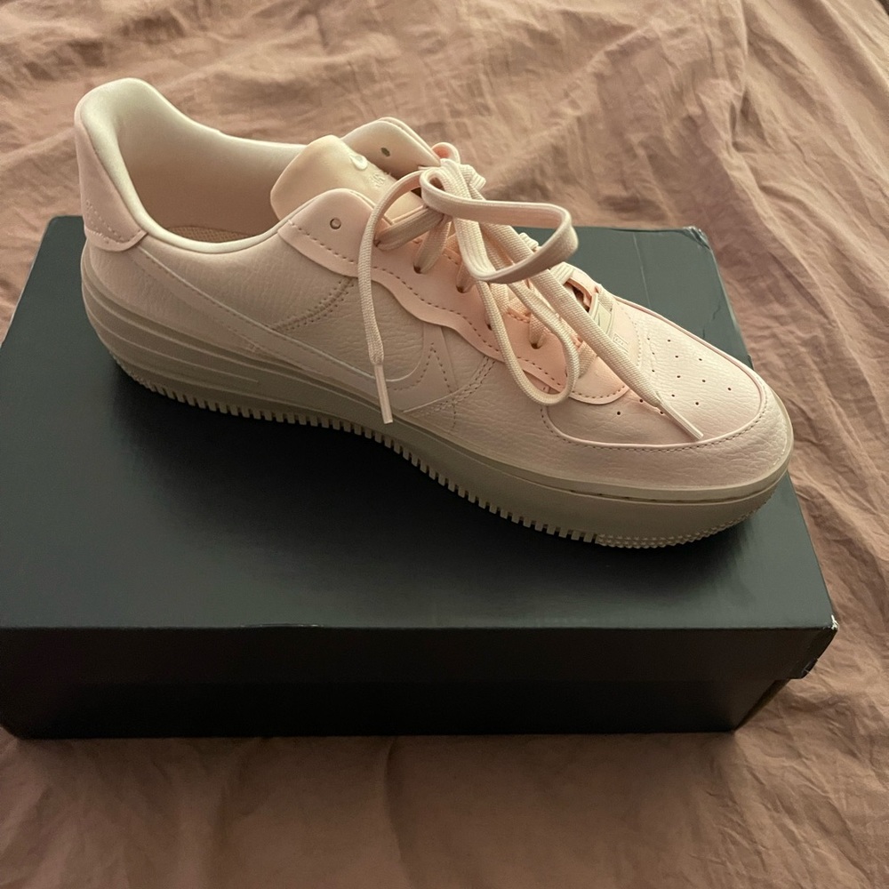 Light Pink Nike Air Force Ones